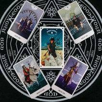 타로책 스프레드천 동양 카드 종류 예쁜 초보 세트 le tarot 마나라 타로 데크 테이블 오라클 점술 운명 영어 보드 게임 놀이 파티 요술 용품 제단용, 78PCS TT26