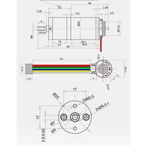 하이보1마력GM25-370 마이크로 DC 기어 모터 6V 12V 24V 인코더 속도 측정 코드 플레이트 선물 브래킷, 10 23rpm_01 6V