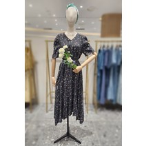 써스데이아일랜드 브이넥 패턴 원피스(T224MOP262W)(2249992)