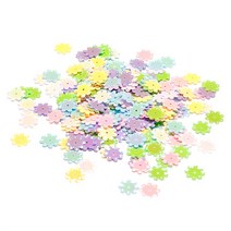 스팽글 레인보우 국화꽃 약50g 스팡클 공예재료