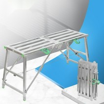 노점 매대 행사 이동식 접이식 판매대 스테인레스 스텐 접이식 야외 받침대 다용도 야외, 5튜브스툴표면40X180