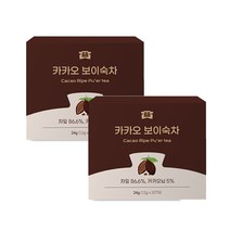 대익차 보이차 카카오 보이숙차, 1.2g, 20개입, 2개