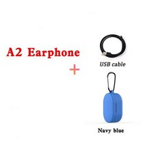 무선 골전도이어폰 이어폰 초소형이어폰 블루투스, AS blue case cable
