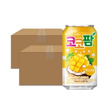 코코팜 망고코넛 알갱이 캔음료 340ml 48캔