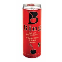 빙베버리지 건강 에너지 드링크 340g Bing 체리 싱글 캔
