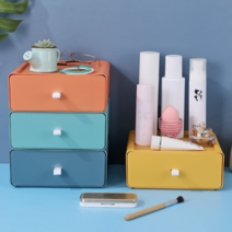 뉴파스텔 미니 서랍장 멀티박스 책상 정리함, FREE, 머스타드