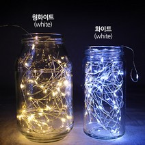 배키샵 led 와이어 전구 무드등, 화이트10구