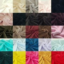 털원단 퍼원단 페이크퍼 에코퍼 밍크 인조 털천 10mm 24컬러, #34 핑크