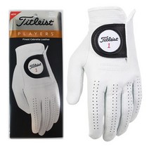 타이틀리스트 골프 장갑 플레이어스 양피 남성 여성 라운딩 가죽 단체 선물