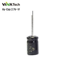 국산 VINA TECH HY-CAP 2.7V-1F HYBRID 슈퍼콘덴서, EDLC 2.7V-1F