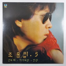 (중고LP) 조용필 5집/ 산유화/ 여자의 정/ 한강/ 1983년 발매/ 자켓 A/ 가사지 있음/ 음반 미사용 새것 MINT