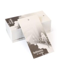 자체브랜드 라벨 택종이 tag 4묶음, 패션이즈 파리