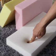고경도스펀지 블록 단단한 충돌방지 쿠션 저밀도, 중간 밀도 1cm 3제곱