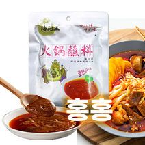 홍홍 중국식품 해기왕 해치왕 훠궈 마라탕 찍먹소스 매운맛, 1개, 150g
