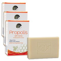 굿소일직구 Beauty&I 뉴질랜드 프로폴리스 마누카 꿀 비누 100g 3개, 천연 스킨 케어와 항균 성분을 한번에