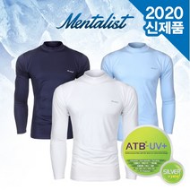 브랜드없음 [2020년신제품]멘탈리스트 코오롱ATB UV+자외선차단 최고급원단 냉감 이너웨어 티셔츠-3종칼라