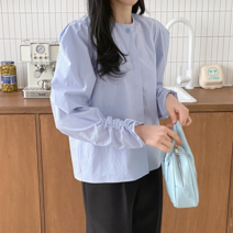 수키 뮤트 셔링 블라우스 1095747