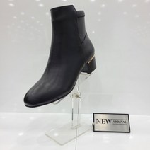 탠디 여성 수입 스판 앵클부츠 4cm BT 블랙 X18517