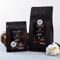 처음사랑 베트남 직수입 위즐 원두커피 레드콩 250g (핸드드립용), 핸드드립 분쇄
