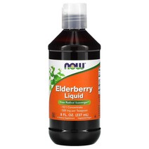 나우푸드 엘더베리 액상 500mg 237ml 삼부커스 시트르산 소르빈산칼륨