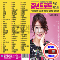 차량용 정품USB 중년트로트 가요베스트 80곡 테스형