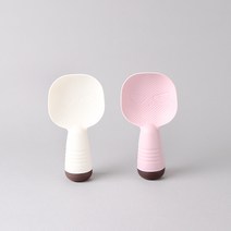 나인웨어 옥수수 네모네주걱, 화이트, 1개