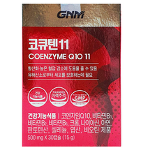 GNM자연의품격 코큐텐11 코엔자임Q10 11 30캡슐, 180정, 6박스