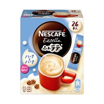 Nescafe 네스카페 엑셀라 푹신라떼 하프앤하프 26개입