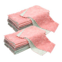 GAMJA 흡수력 좋은 극세사 행주 25cmX25cm, 5개(1SET)