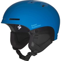 Sweet Protection Blaster II 헬멧은 조절 가능한 경량 하드쉘 스키 및 스노보드 헬멧으로 탈착식 이어패드, 02 매트 버드 블루_02 MediumLarge