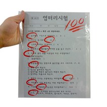 엉터리시험지 빵점자리 시험지가 백점으로 변할 수 있을까요?