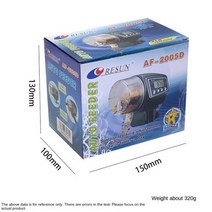 어항 수족관 피더 관상용 물고기 자동 피드, AF-2005D, Without battery