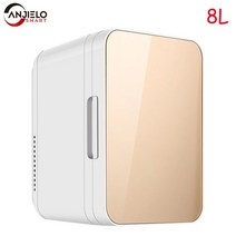 급속냉동고 가정용냉동고 소형냉동고 초저온냉동고 미니냉동고 8l 휴대용 미니 냉장고 다기능 홈 자동차 냉장고 쿨러 앰프 따뜻한 냉장고 냉동고 스킨케어 냉장고, 분홍색
