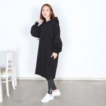 위스 19014TS-롱트임후드원피스 티셔츠 후드티 롱티 여성