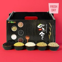 프레시데이 [바로배송][아리솔] 국내산 고급 잡곡 5종 선물세트 특1호