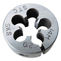 슈퍼툴 SKS-다이스 3.0mm 0.5 20 (1EA)탭핸들 다이스 절삭공구 핸드탭 절삭 초경 공작 탭 다이스 다이스, 본상품