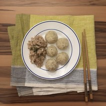 기타 바보사랑[무드앙코르]핀스트라이프 리투아니아린넨 식탁매트 옐로우, 그린, 색상선택:그린, 상세 설명 참조