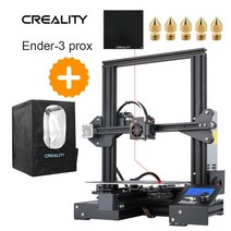 목업제작 3D프린터 CREALITY 3D 업그레이드 3D Ender-3 Pro 프린터 키트 Cmagnetic Bulid 플레이트 이력서 인쇄 220220250MM 인쇄 크기, 협력사, ProX 인클로저 추가