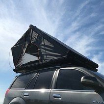 사이드 접이식 어닝신제품 접이식 4x4 넓은 자동차 지붕 상단 캠핑 텐트 w/사다리 쉘 사이드 천막 야외 함, 03 Orange