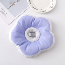 강아지 고양이 애완 동물 반려견 넥카라 넥스가드 개깔대기 목쿠션 고양이 개 엘리자베스, 자주색, m