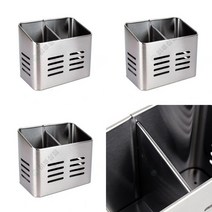 스텐 수저통 식당수저통 주방수저통 주방조리도구걸이 젓가락통 조리기구걸이 숟가락통 나무수저통 스텐조리도