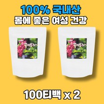 꾸지뽕차 꾸지뽕 티백 잎차 잎잎 100% 국내산 티백 차 40대 50대 60대 여성, 1개