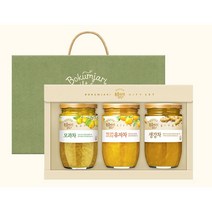 복음자리 대상 15호 선물세트, 4세트, 모과차 + 유자차 + 생강차