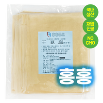 홍홍 중국식품 국내생산 오늘생산 저압진공 생건두부 면두부 건두부 포두부, 1개, 1kg