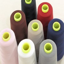오버로크용 스마트 봉제사 15color 부자재, 린넨베이지