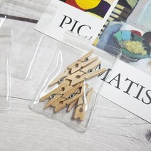 [풀리줄리] PVC 지퍼백 5x7cm 구걸이보관 미니지퍼백 투명지퍼백 반지보관 악세사리보관