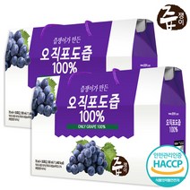 [KT알파쇼핑]즙쟁이 포도즙 2박스 60포, 소