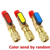 메니폴더게이지 냉매 충전기 1pc r410a 밸브 ac 충전 호스 냉동 매니 폴드 용