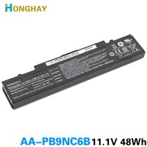 HONGHAY AA-PB9NC6B 노트북 배터리 삼성 p9ns6b PB9NC6B R580 Q460 R468 R525 R429 300e4a RV511 R528 RV42, 한개옵션0