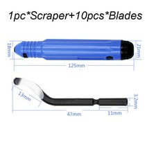 3D Printer Parts Trimming Knife Plastic Burr Pocket Scraper DIY Edge Cutter Deburring Head Wood Carv, 01 1set